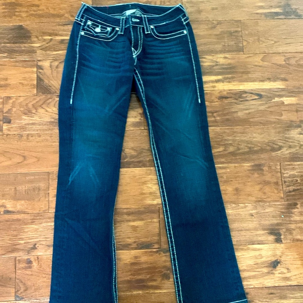 True Religion- ladies dark wash jeans
